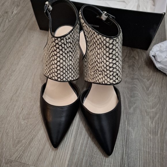 Nine West heels Shoes Womens Snake Print New with defects Size 7.5 - Picture 3 of 13